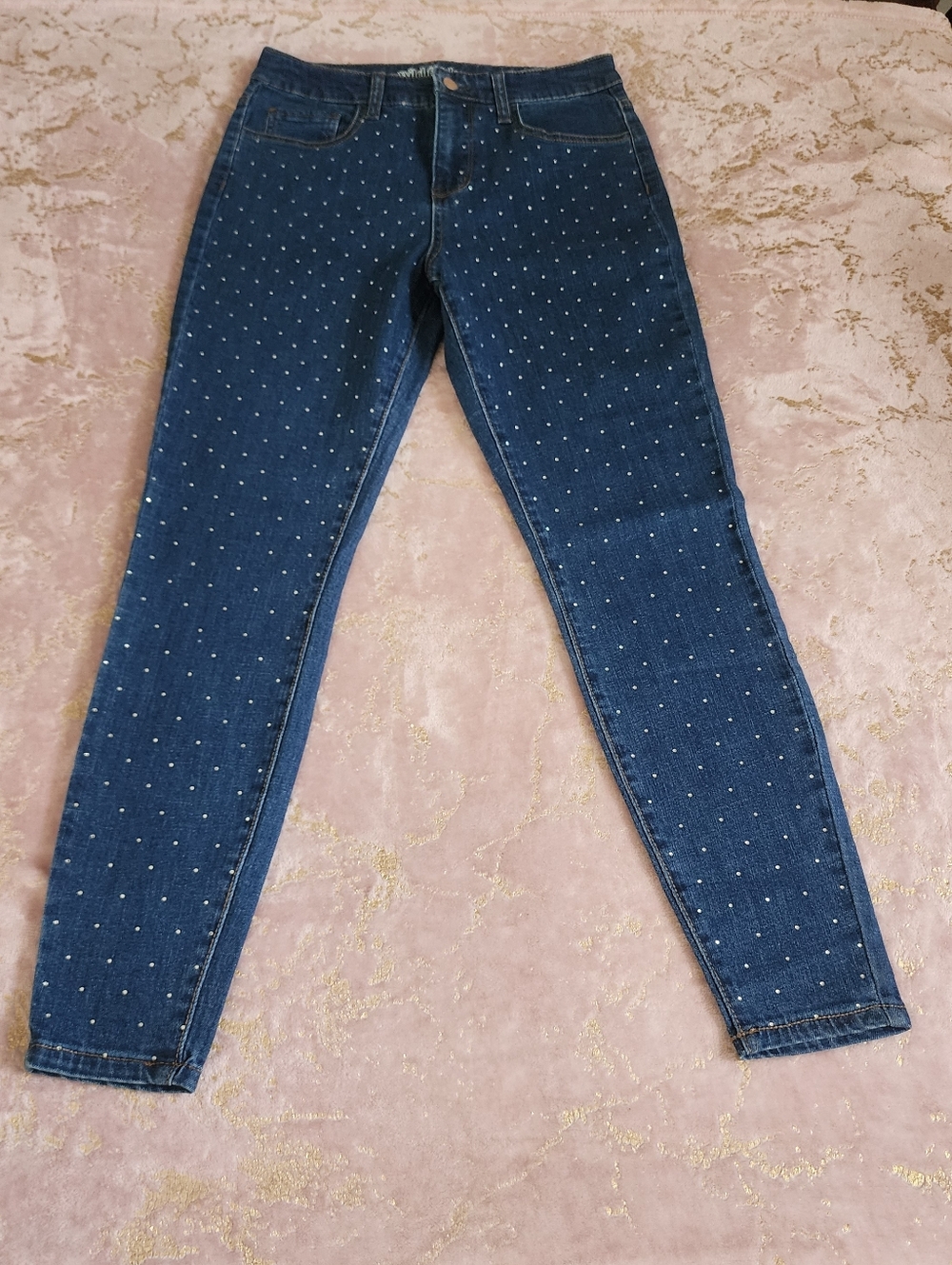 WILD FABLE | Women’s Embellished Jeans - Sparkle Detail - Picture 4 of 16